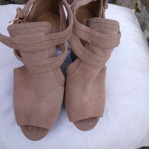 Michael Kors Tan Suede Sandals